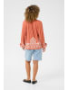 Cream Langarm-Bluse CRZoe Regular fit in Bruschetta