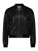 AMBER & JUNE Übergangsjacke mit Kragen in Schwarz