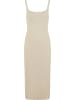 Urban Classics Urban Classics Ladies Basic Long Cotton Jersey Dress in whitesand
