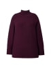 Ulla Popken Pullover in dunkel weinrot