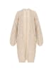 Usha Women Cardigan in cream melange