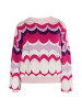 IZIA Damen Pullover in Pink Mehrfarbig
