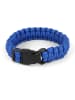 Normani Outdoor Sports Survival-Armband Paracord 17 mm Medium in Blau