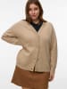Vero Moda Strickjacke in Silver Mink