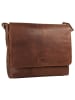 Bodenschatz Messenger echt Leder in cognac