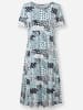WITT WEIDEN Jersey-Kleid in marine-ozean-bedruckt