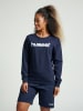 Hummel Sweatshirt Hmlgo Cotton Logo Sweatshirt Woman in MARINE