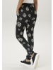 Aniston SELECTED Schlupfhose in schwarz-offwhite