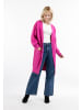 IZIA Damen Long Cardigan in Pink