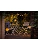 ebuy24 Lampe Carla Natur 17 x 17 cm