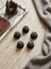 KADIMA DESIGN Bodengleiter | 5er-Set, Schwarz, 11mm, Kunststoff