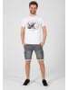 Timezone Cargo Jeans Shorts Kurze Bermuda Hose in Grau