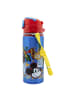 Disney Mickey Mouse Aluminium Trinkflasche 730ml mit Strohhalm & Tragegurt