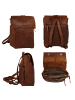 SPIKES & SPARROW Rucksack in cognac