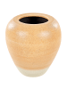 Beliani Dekovase SKIONE in Orange/Beige - (W) 30 x (H) 34 x (L) 30 cm