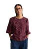 Marc O'Polo DENIM Seersucker-Bluse regular in Dark Red