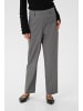 Kaffe Hose KAellie Regular fit in Grey Melange / Chalk Stripe