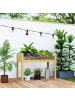 Outsunny Hochbeet 110L x 50B x 80H cm Naturholz