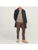 Jack and Jones Strickpullover JJELEO Knit Crew Neck in Beige