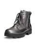 VITAFORM Hirschleder Stiefeletten in schwarz