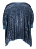 Vera Mont Cape im Glitzer-Look in Light Blue/Light Blue