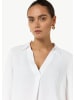 comma Bluse in 0100_weiß