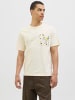 Jack & Jones T-shirt in Antique White
