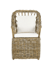 Beliani 5-tlg Gartentisch Set MAROS/OLBIA in /Grau/Beige