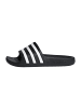 adidas Pantoletten Aqua in core black/white/core black