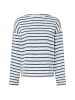 Marie Lund Sweatshirt in ecru indigo