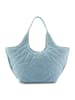 Seidenfelt Huuvari Shopper Tasche 57 cm in denim in blue