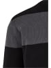 Urban Classics Urban Classics Gestrickter Rundhalsausschnitt in black/darkshadow