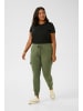 KAFFE curve Casual Hose KCsine in Grape Leaf