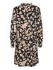 Kaffe Kleid KAbeathe Relaxed fit in Black/Sand Leo Print