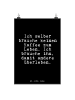 Mr. & Mrs. Panda Print Ich selber brauche keinen... mit Spruch in Schwarz