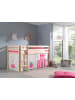 58 aufm Kessel KINDERBETT Karolina 210x114x106 Massivholz Natur Textilset Princess 1