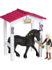 Schleich Spielfigur Horse Club Pferdebox mit Tori & Princess, 5-12 Jahre