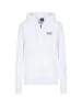 EA7 Sweatjacke in weiss