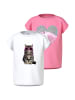 name it T- Shirt 'Votia' 2er Pack in weiß