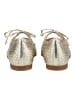 Gabor Ballerinas in Gold