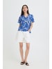 b. young Kurzarm-Bluse BYIKAIA Regular fit in NEBULAS BLUE FLOWER