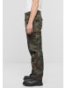 Brandit Cargo-Hosen in olive camo