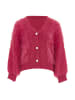 Swirly Damen Strickjacke in Pink