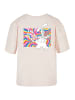 F4NT4STIC Ladies Everyday Tee Alice im Wunderland Uhr Hase in pink