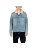Tommy Hilfiger Blau Hellblau Baumwolle Jeansjacke