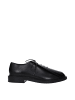 Max Mara Schwarz Leder Oxford-Schuhe und Derby-Schuhe