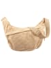 Prato SC08 zeitlose zeitlose Umhängetasche aus Breitcord in light beige