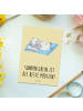 Mr. & Mrs. Panda Postkarte Sommer Sonnenschein mit Spruch in Gelb Pastell