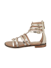 Les Tropéziennes par M Belarbi Ledersandalen von Les Hachille Gold