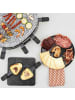 HKoenig RP85 Raclette-Grill für 8 Personen Heißer Stein